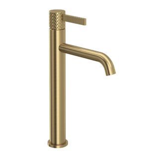 Rohl TE02D1LMAG Tenerife™ Single Handle Tall Lavatory Faucet - Antique Gold