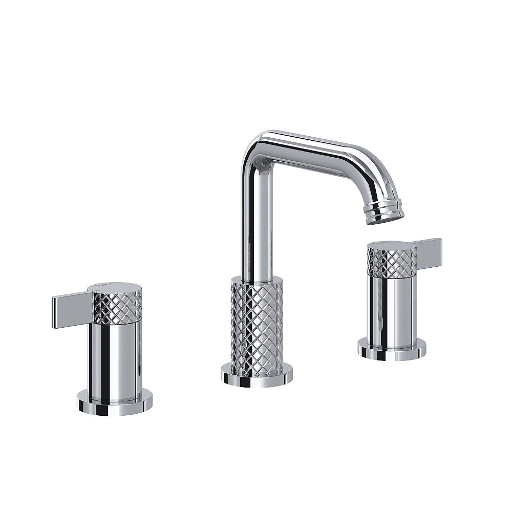 Rohl TE09D3LMAPC Tenerife™ Widespread Lavatory Faucet With U-Spout - Polished Chrome