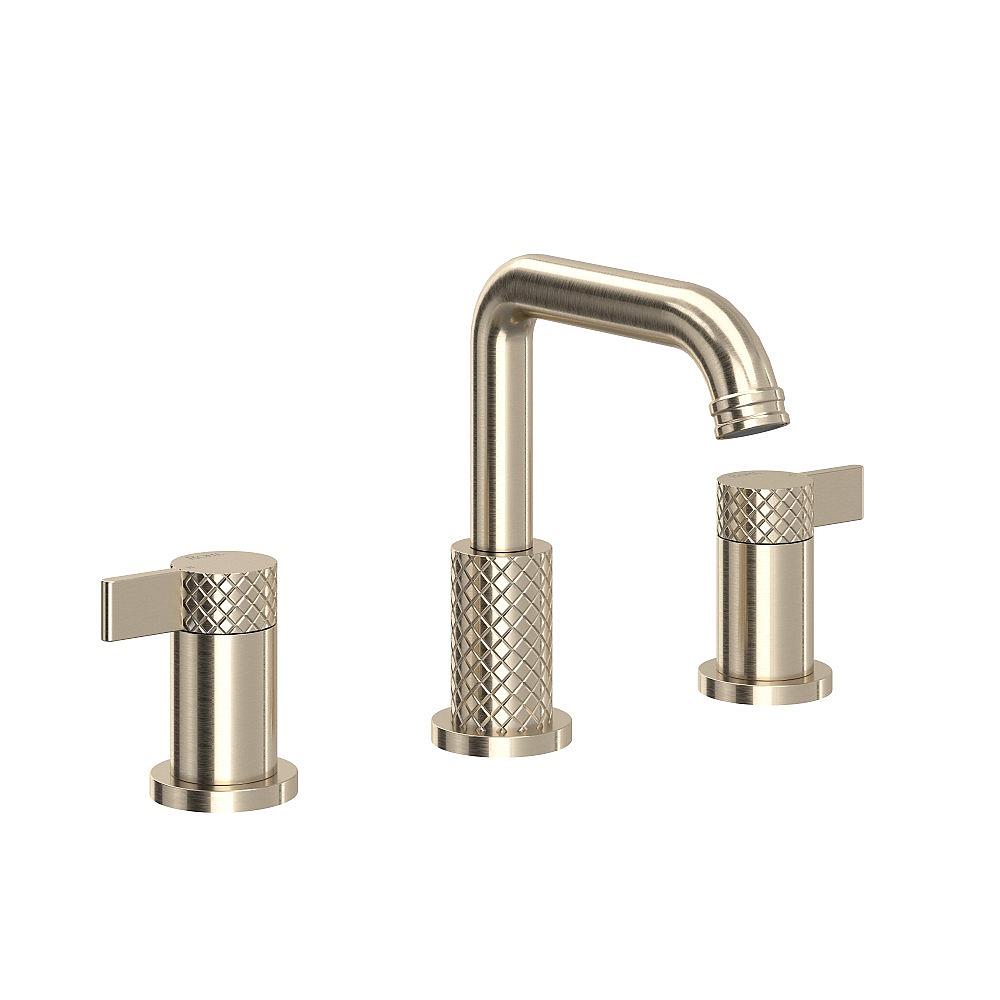 Rohl TE09D3LMSTN Tenerife™ Widespread Lavatory Faucet With U-Spout - Satin Nickel
