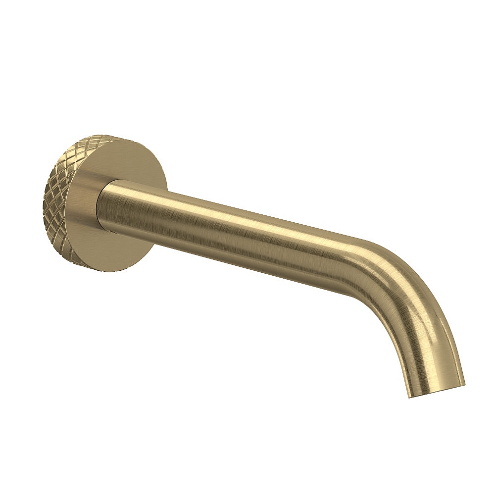 Rohl TE16W1AG Tenerife™ Wall Mount Tub Spout - Antique Gold