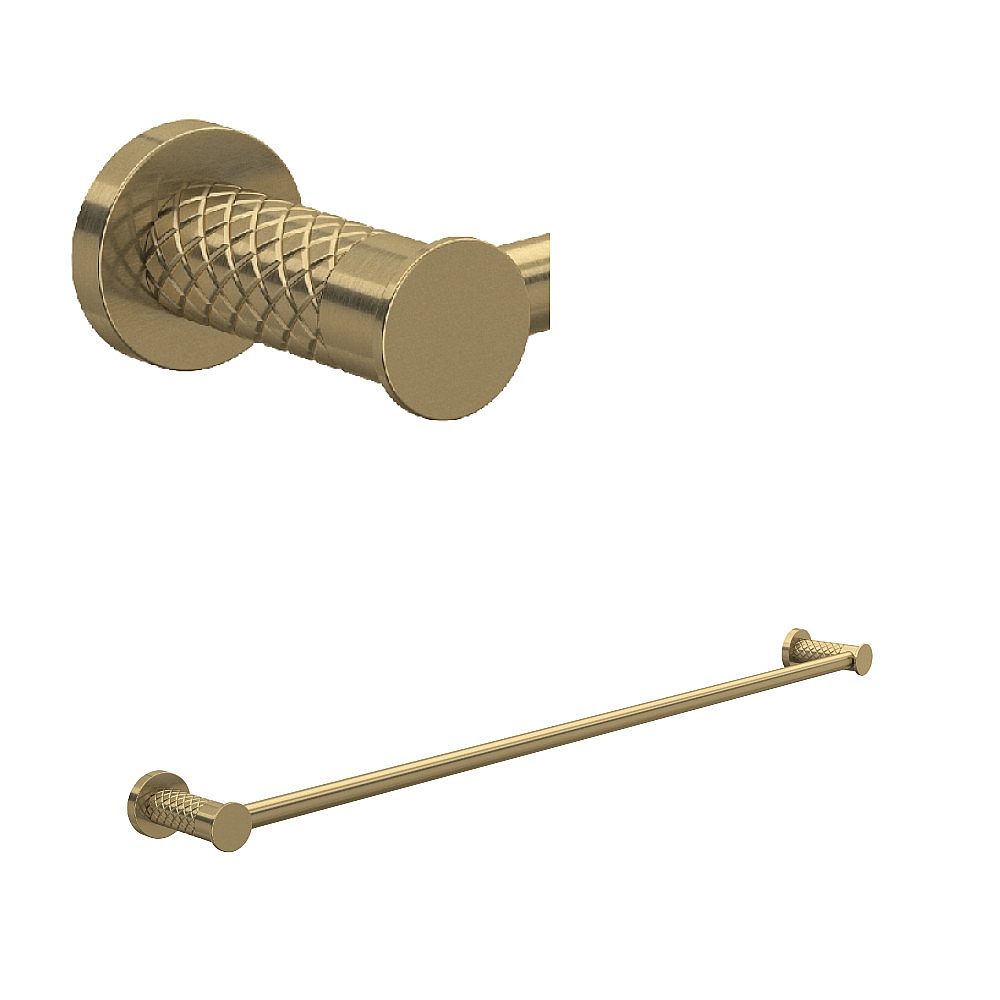 Rohl TE25WTB24AG Tenerife™ 24" Towel Bar - Antique Gold