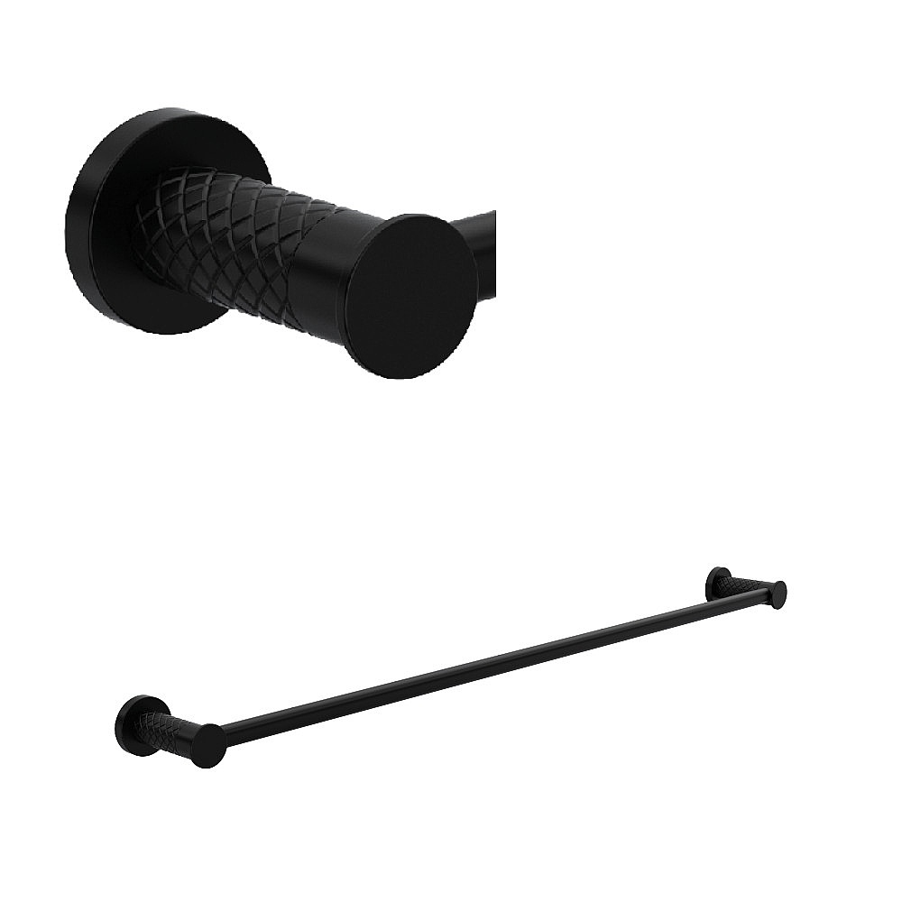 Rohl TE25WTB24MB Tenerife™ 24" Towel Bar - Matte Black