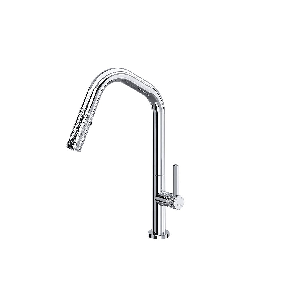 Rohl TE56D1LMAPC Tenerife™ Pull-Down Kitchen Faucet With U-Spout - Polished Chrome