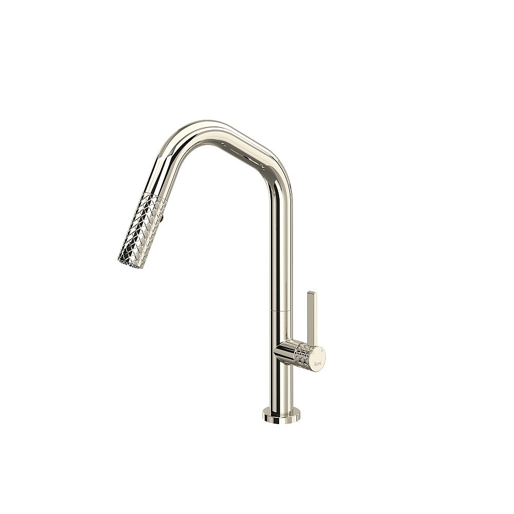 Rohl TE56D1LMPN Tenerife™ Pull-Down Kitchen Faucet With U-Spout - Polished Nickel
