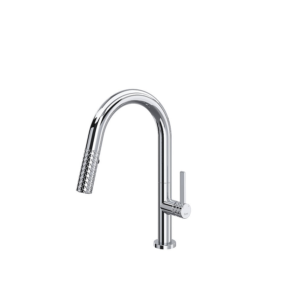Rohl TE65D1LMAPC Tenerife™ Pull-Down Bar/Food Prep Kitchen Faucet - Polished Chrome