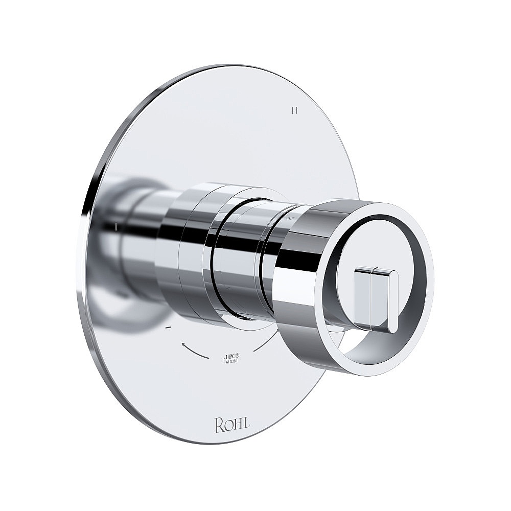 Rohl TEC45W1IWAPC Eclissi™ 1/2" Therm & Pressure Balance Trim With 5 Functions - Polished Chrome