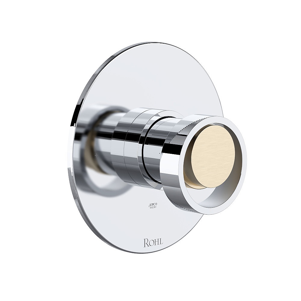 Rohl TEC51W1IWPCN Eclissi™ 1/2" Pressure Balance Trim - Polished Chrome/Satin Nickel