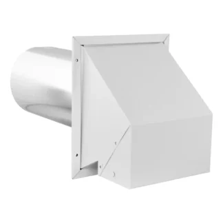 Imperial VT0728 8" R2 Wall Exhaust Hood - White
