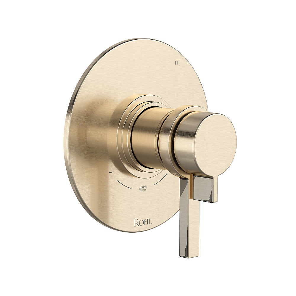 Rohl TLB45W1LMSTN Lombardia® 1/2" Therm & Pressure Balance Trim With 5 Functions - Satin Nickel