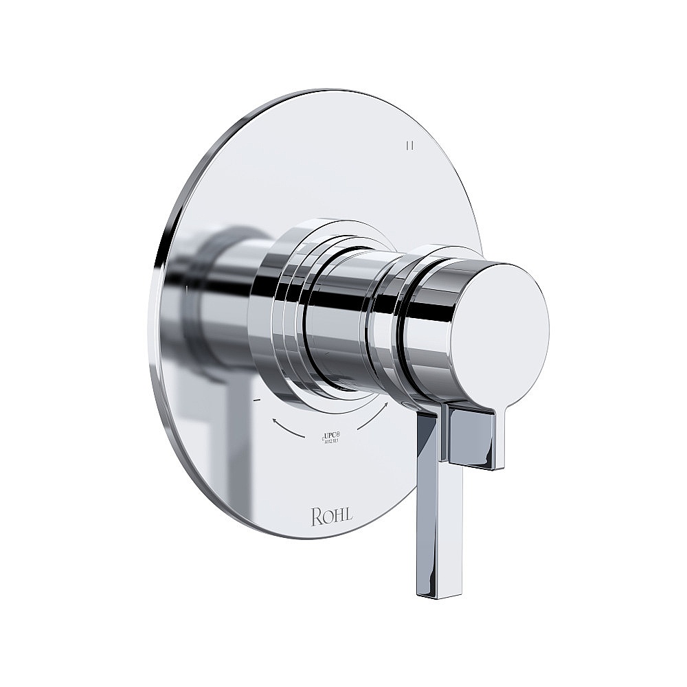Rohl TLB47W1LMAPC Lombardia® 1/2" Therm & Pressure Balance Trim With 3 Functions - Polished Chrome