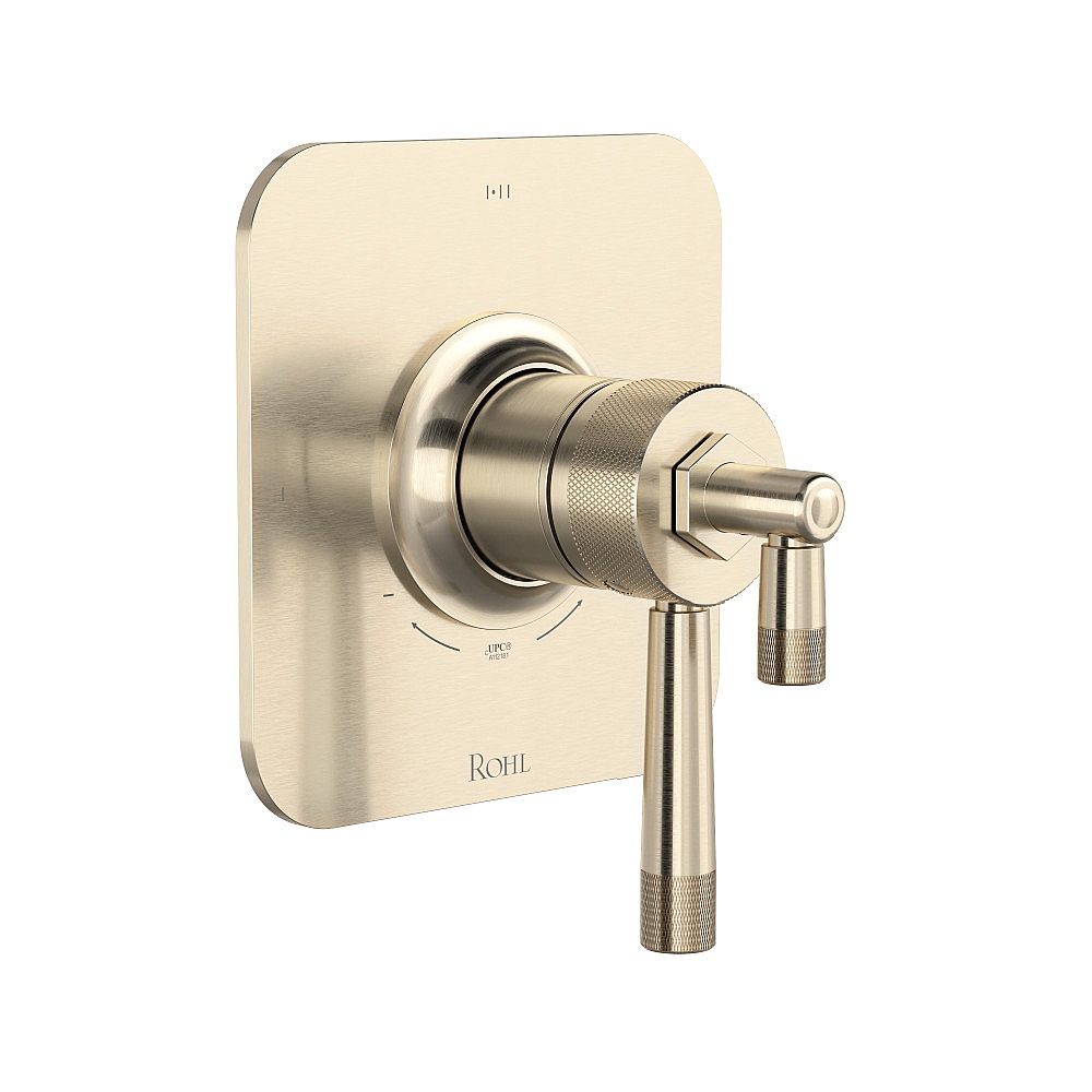 Rohl TMB23W1LMSTN Graceline® 1/2" Therm & Pressure Balance Trim With 3 Functions - Satin Nickel