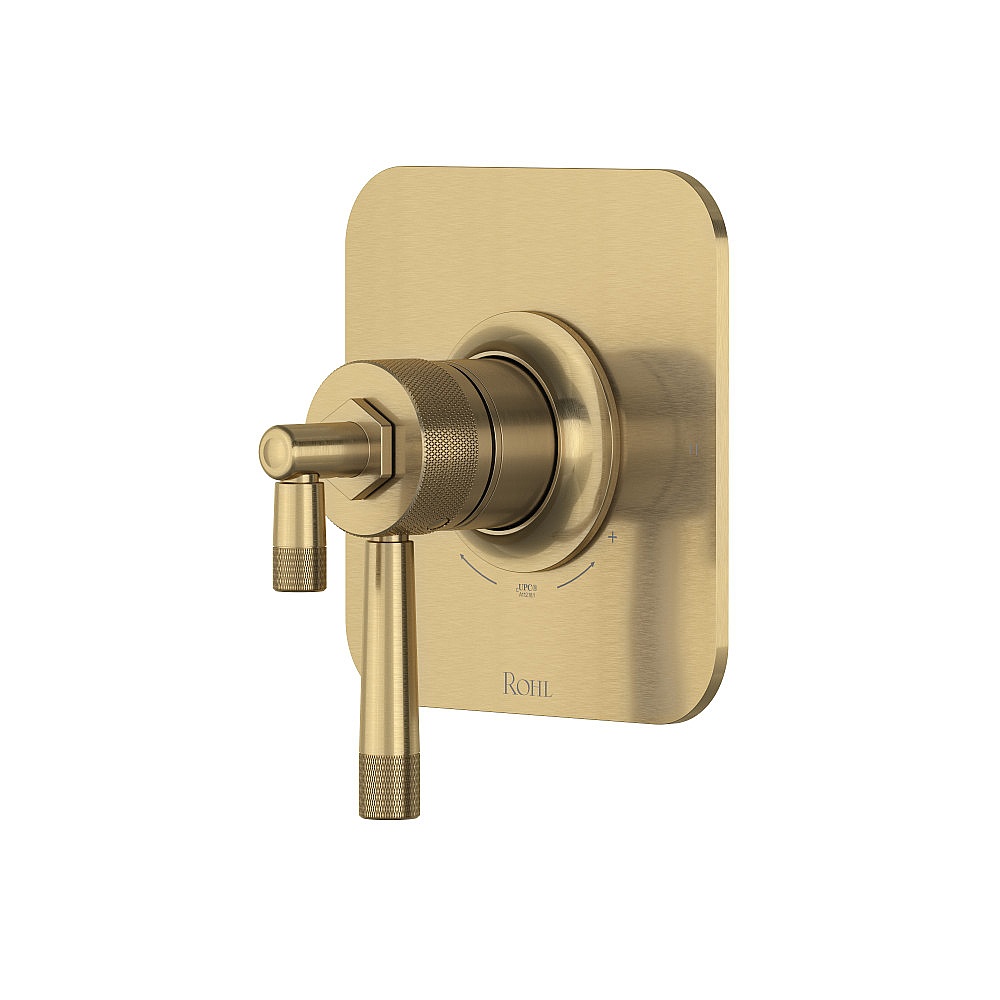 Rohl TMB44W1LMAG Graceline® 1/2" Therm & Pressure Balance Trim With 2 Functions - Antique Gold