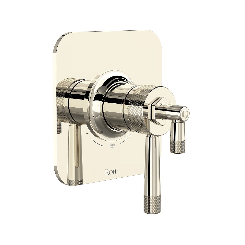 Rohl TMB44W1LMPN Graceline® 1/2" Therm & Pressure Balance Trim With 2 Functions - Polished Nickel