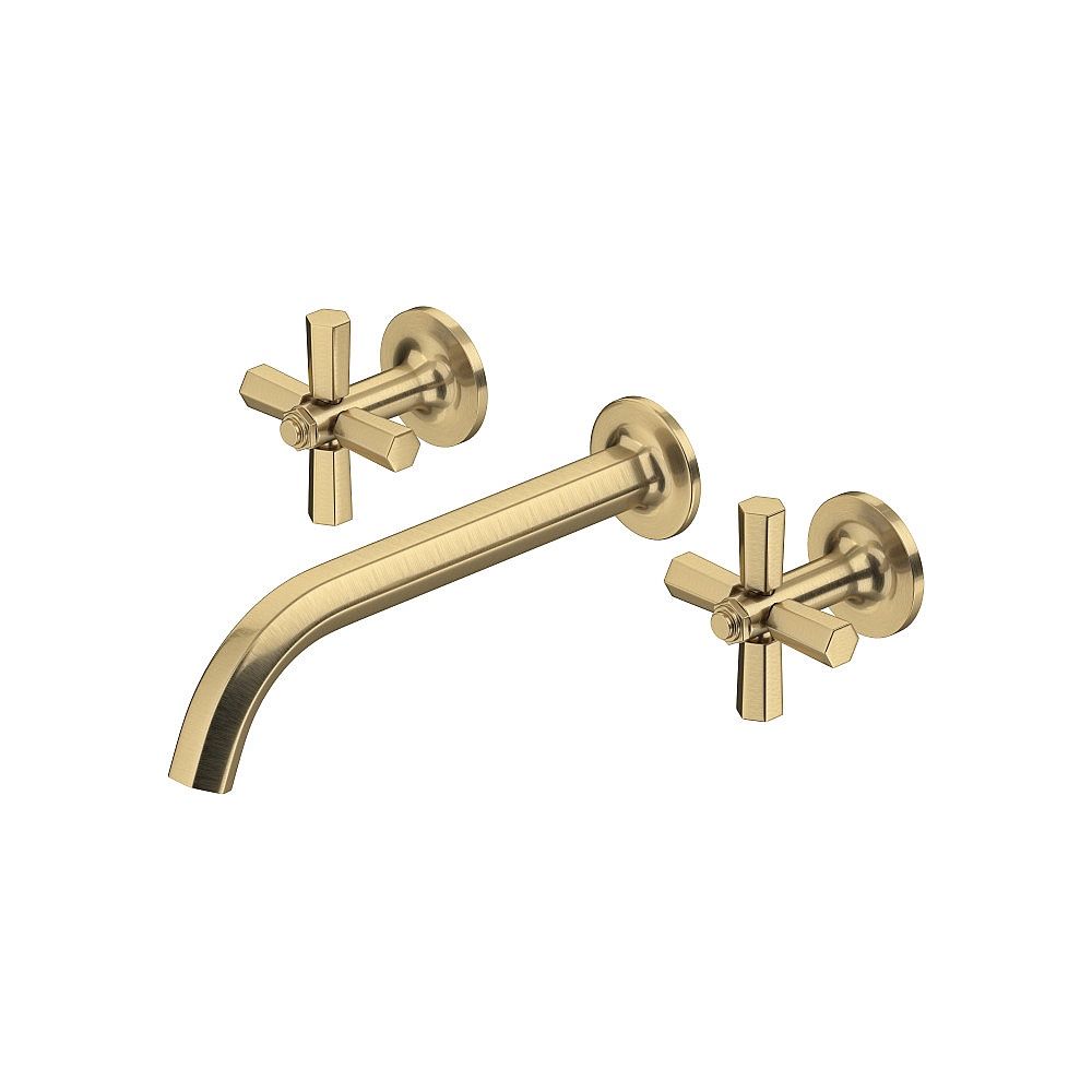 Rohl TMD08W3XMAG Modelle™ Wall Mount Lavatory Faucet Trim - Antique Gold