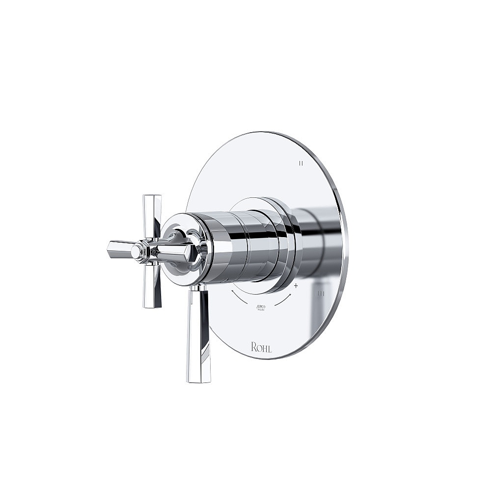 Rohl TMD47W1LMAPC Modelle™ 1/2" Therm & Pressure Balance Trim With 3 Functions - Polished Chrome