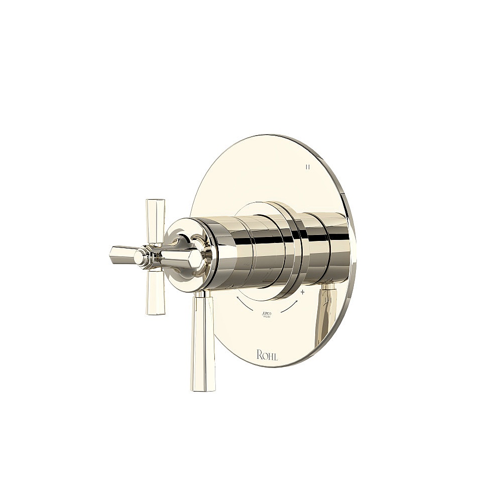 Rohl TMD47W1LMPN Modelle™ 1/2" Therm & Pressure Balance Trim With 3 Functions - Polished Nickel