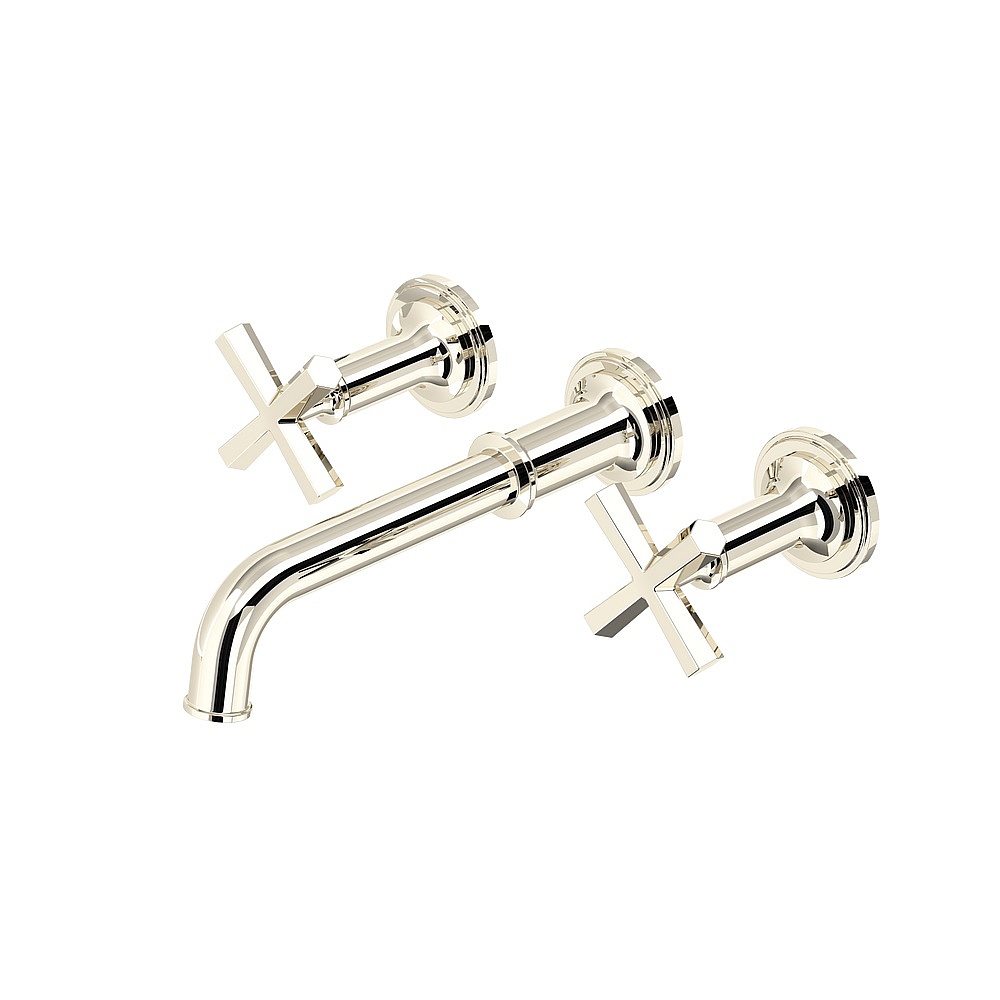 Rohl TSG08W3XMPN San Giovanni™ Wall Mount Lavatory Faucet Trim - Polished Nickel