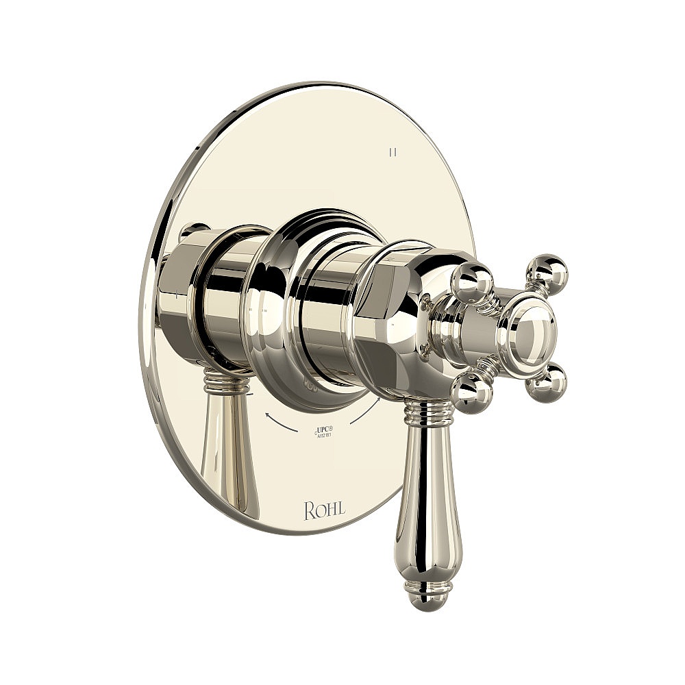 Rohl TTD45W1LMPN 1/2" Therm & Pressure Balance Trim With 5 Functions - Polished Nickel