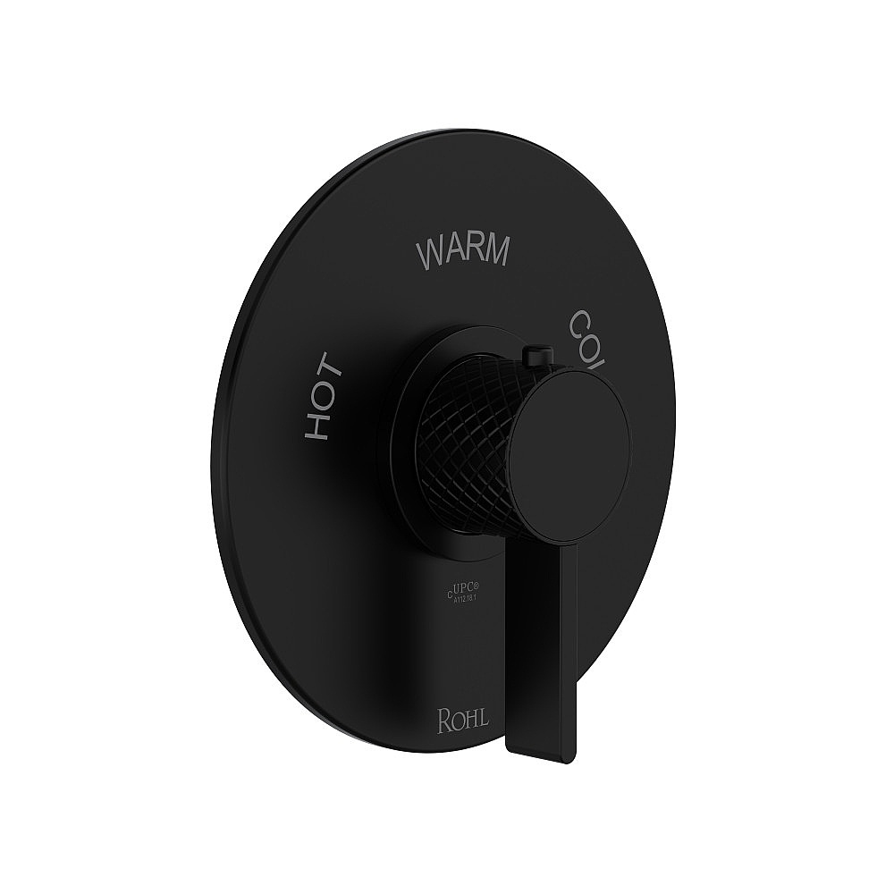 Rohl TTE13W1LMMB Tenerife™ 3/4" Thermostatic Trim Without Volume Control - Matte Black