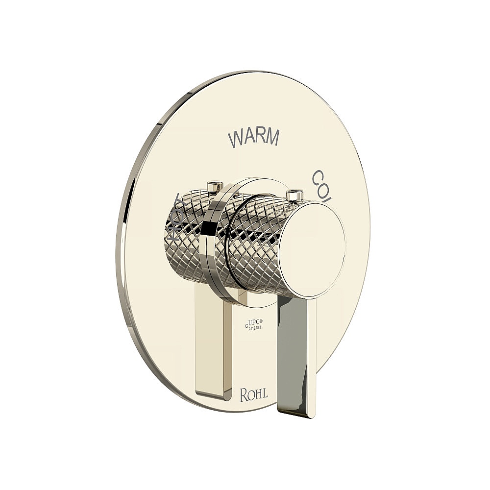 Rohl TTE13W1LMPN Tenerife™ 3/4" Thermostatic Trim Without Volume Control - Polished Nickel