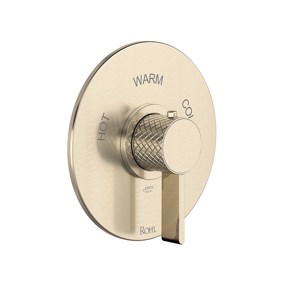 Rohl TTE13W1LMSTN Tenerife™ 3/4" Thermostatic Trim Without Volume Control - Satin Nickel