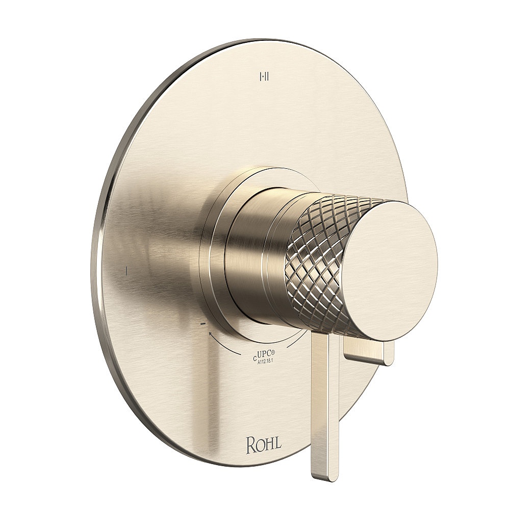 Rohl TTE23W1LMSTN Tenerife™ 1/2" Therm & Pressure Balance Trim With 3 Functions - Satin Nickel