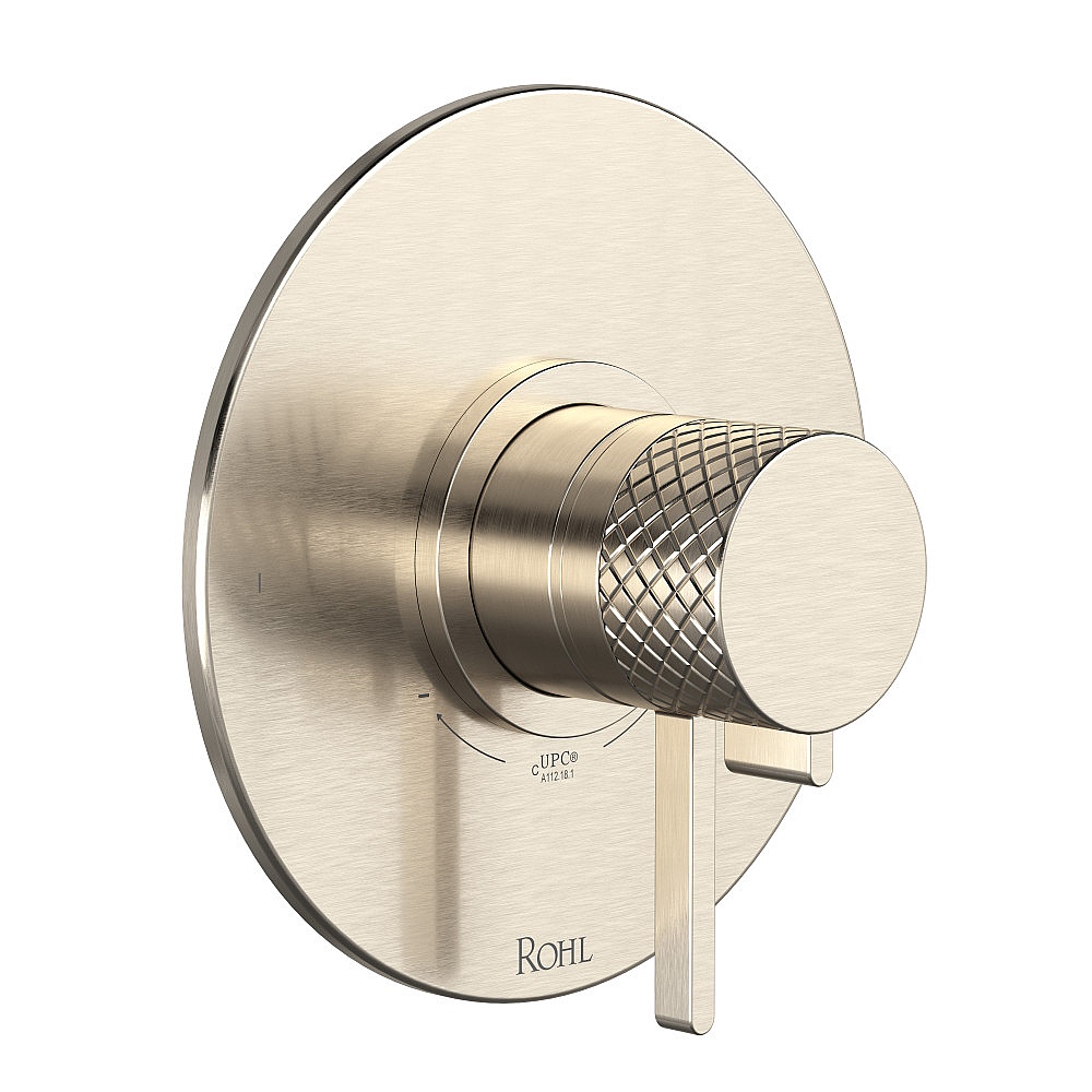 Rohl TTE44W1LMSTN Tenerife™ 1/2" Therm & Pressure Balance Trim With 2 Functions - Satin Nickel