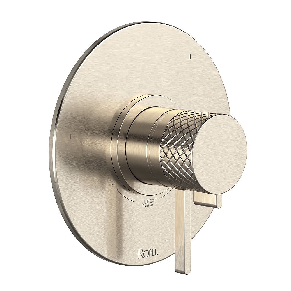 Rohl TTE47W1LMSTN Tenerife™ 1/2" Therm & Pressure Balance Trim With 3 Functions - Satin Nickel