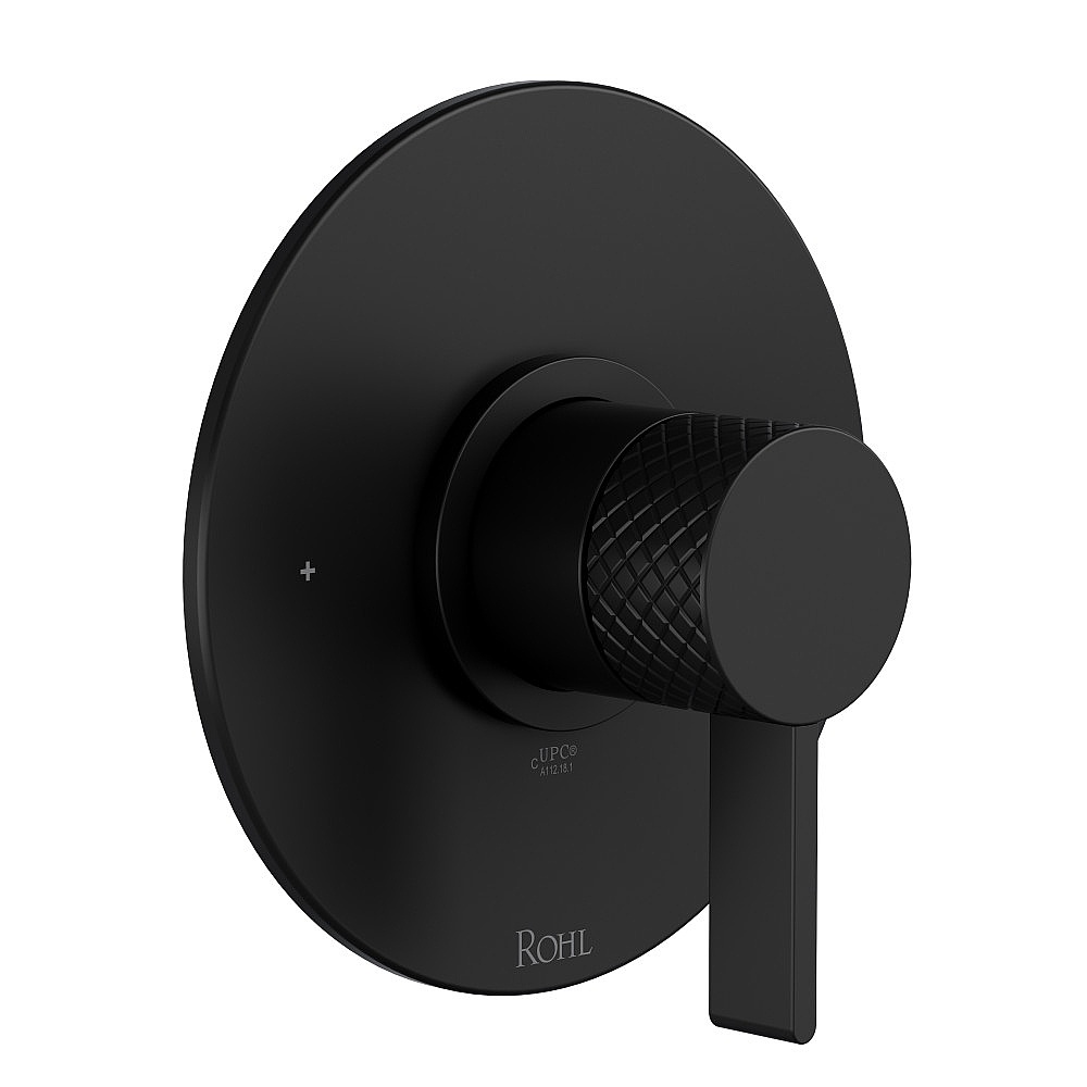 Rohl TTE51W1LMMB Tenerife™ 1/2" Pressure Balance Trim - Matte Black