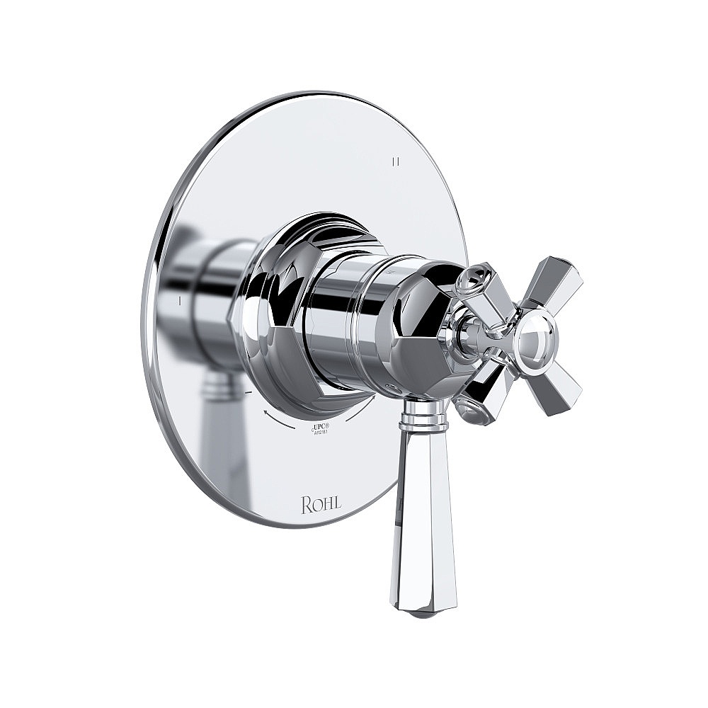 Rohl TTN45W1LMAPC 1/2" Therm & Pressure Balance Trim With 5 Functions - Polished Chrome