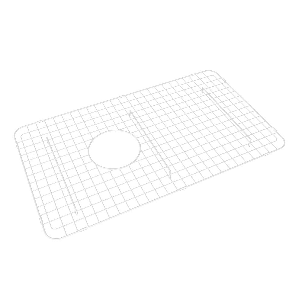 Rohl WSG6307WH Wire Sink Grid For 6307 Kitchen Sink - White (WH)