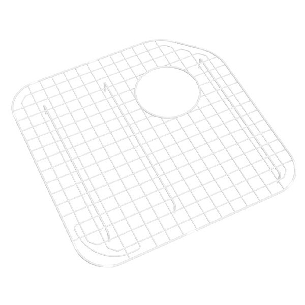 Rohl WSG6327LGWH Wire Sink Grid For 6337 Kitchen Sinks Large Bowl - White (WH)