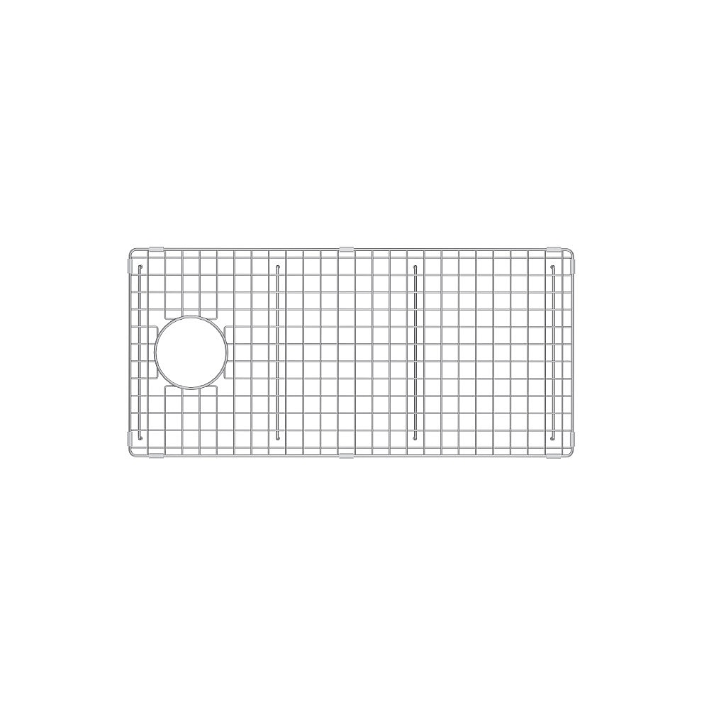Rohl WSGALUM3319WSSS Wire Sink Grid for ALUM3319WS Kitchen Sink - Stainless Steel