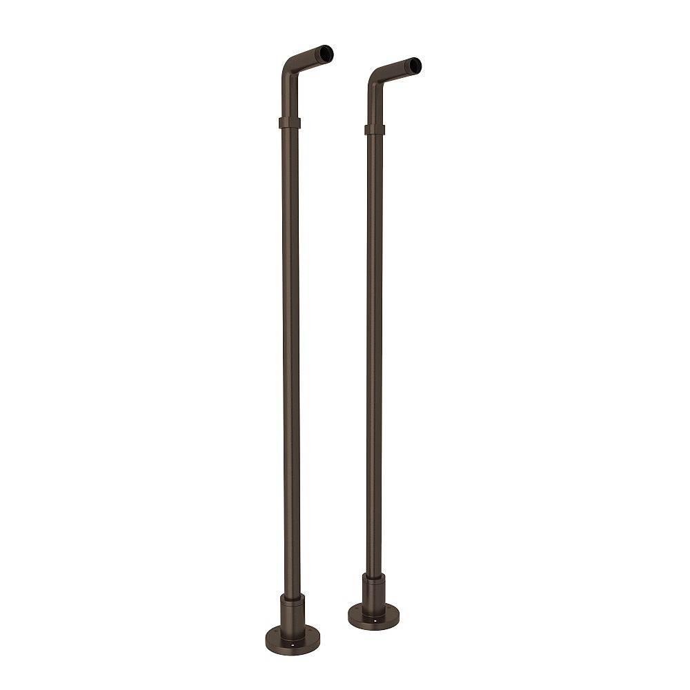Rohl ZA386-TCB Floor Pillar Unions - Tuscan Brass