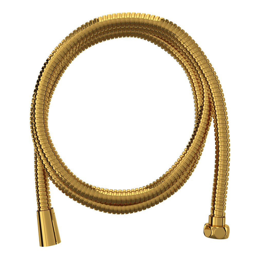 Perrin & Rowe 9.28385ULB 58" Flexible Shower Hose - Unlacquered Brass
