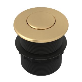 Perrin & Rowe AS425SEG Waste Disposal Air Switch Button - Satin English Gold
