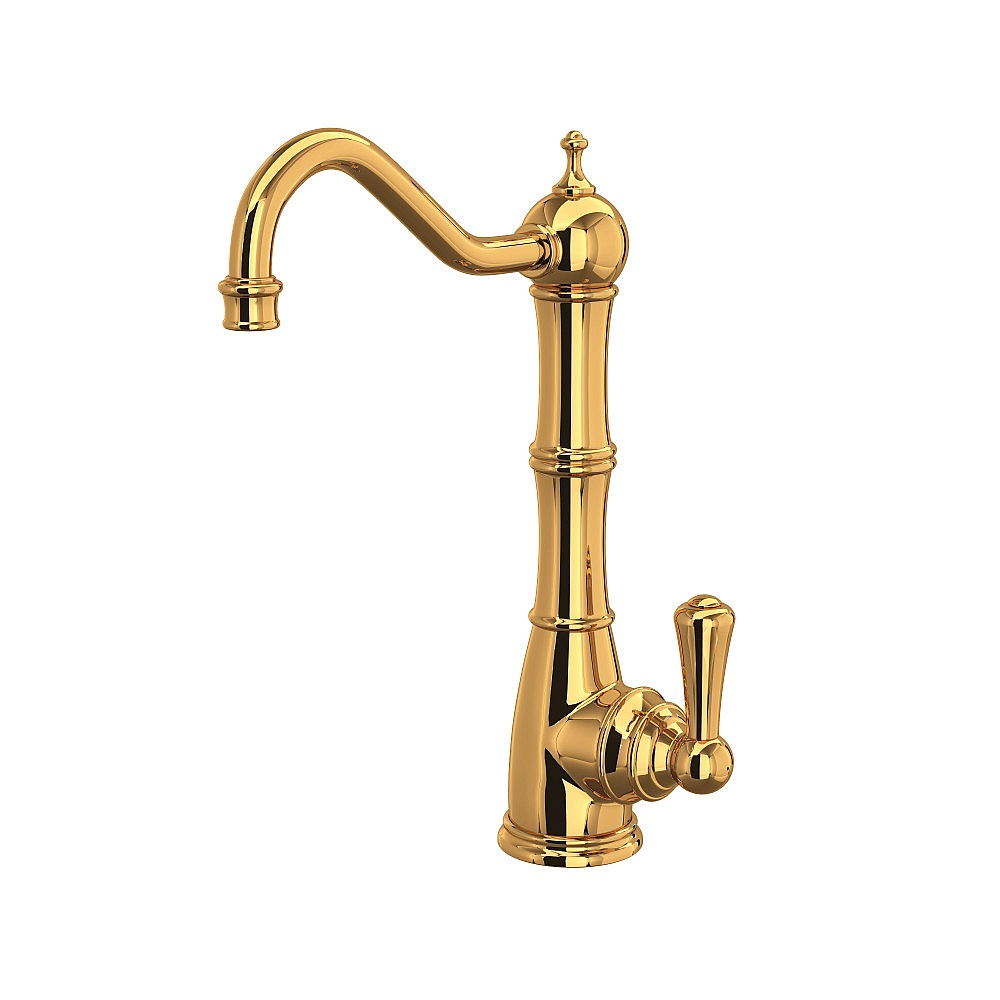 Perrin & Rowe U.1621L-EG-2 Edwardian™ Filter Kitchen Faucet - English Gold