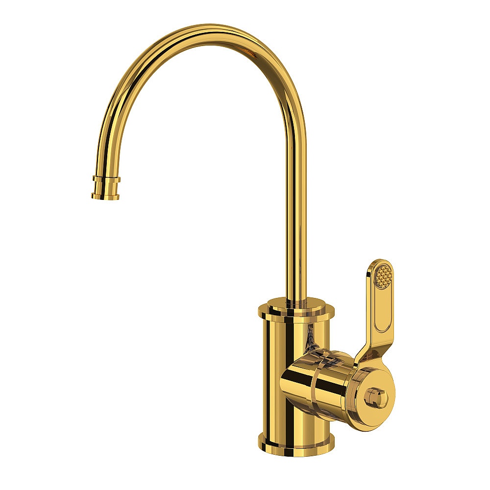 Perrin & Rowe U.1633HT-ULB-2 Armstrong™ Filter Kitchen Faucet - Unlacquered Brass