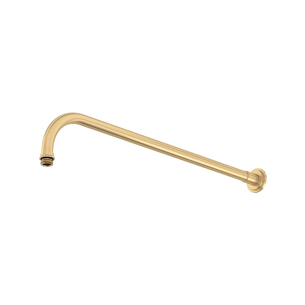 Perrin & Rowe U.20AR27SASEG 20" Wall Mount Shower Arm - Satin English Gold