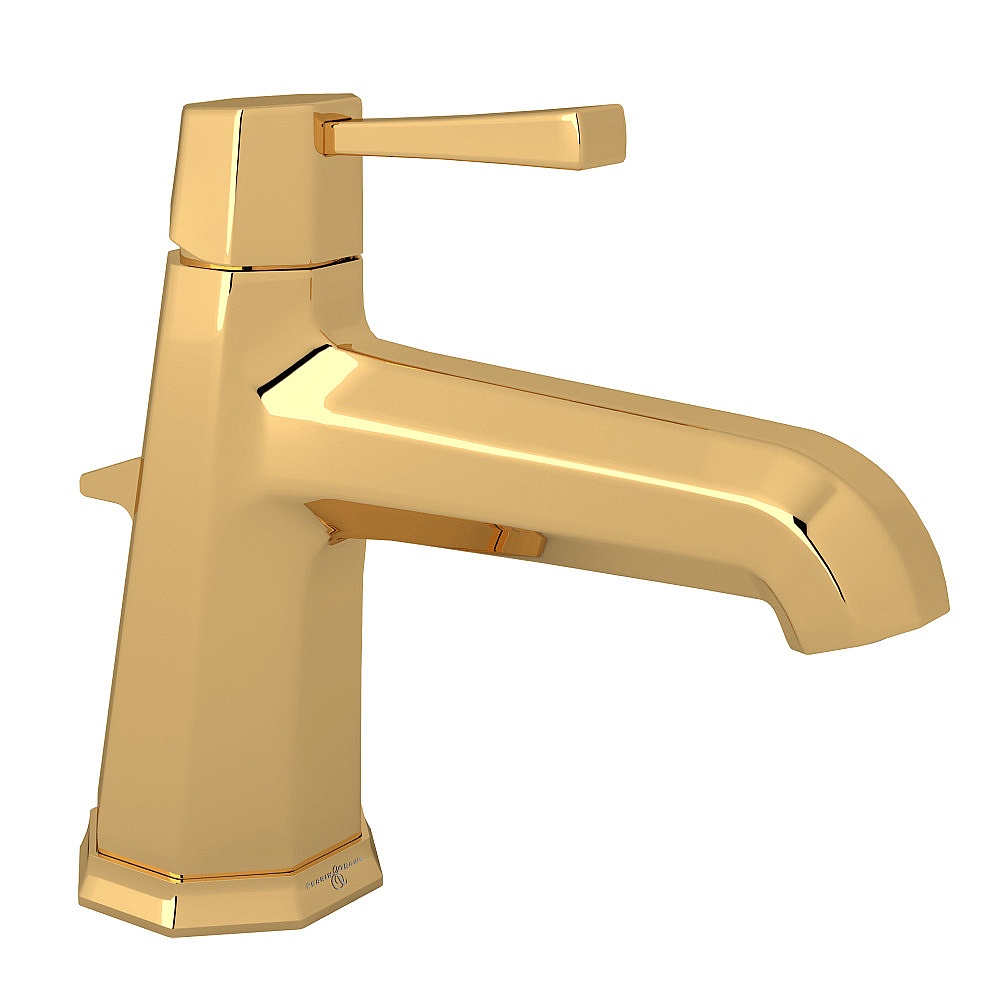 Perrin & Rowe U.3135LS-EG-2 Deco™ Single Handle Lavatory Faucet - English Gold