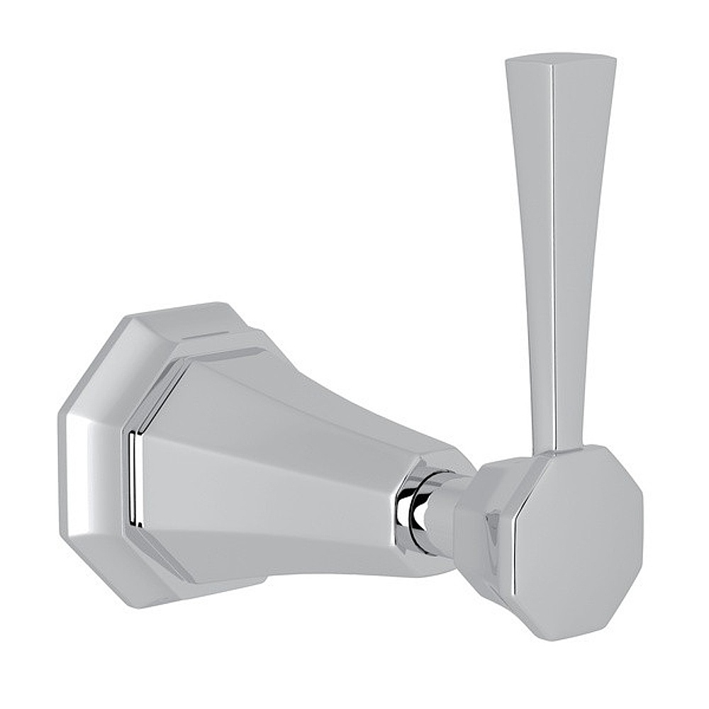 Perrin & Rowe U.3164LS-APC/TO Deco™ Trim For Volume Control And Diverter - Polished Chrome