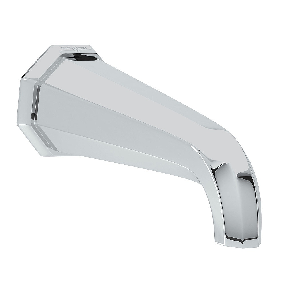 Perrin & Rowe U.3183APC Deco™ Wall Mount Tub Spout - Polished Chrome