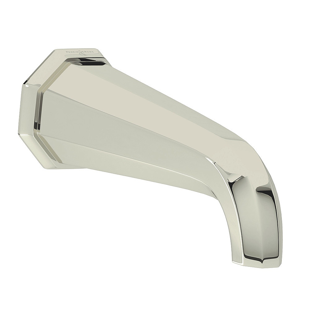 Perrin & Rowe U.3183PN Deco™ Wall Mount Tub Spout - Polished Nickel