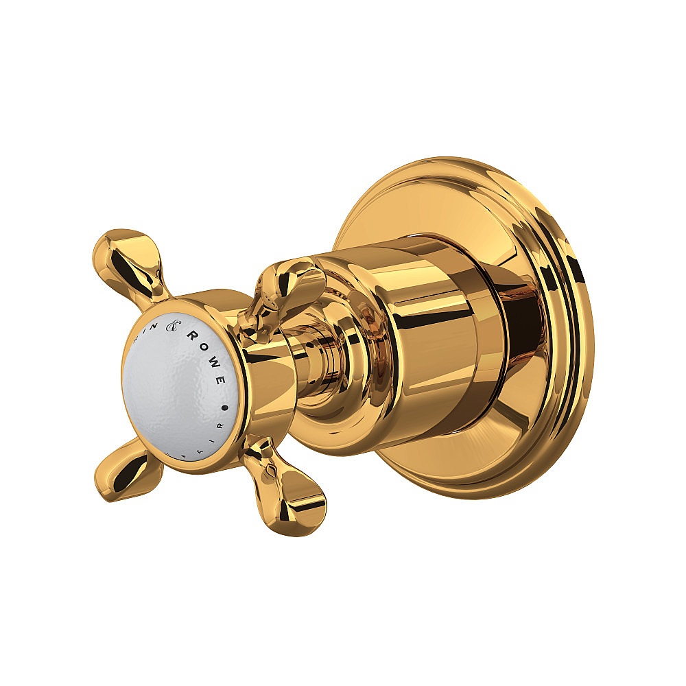 Perrin & Rowe U.3241X-EG/TO Edwardian™ Trim For Volume Control And Diverter - English Gold