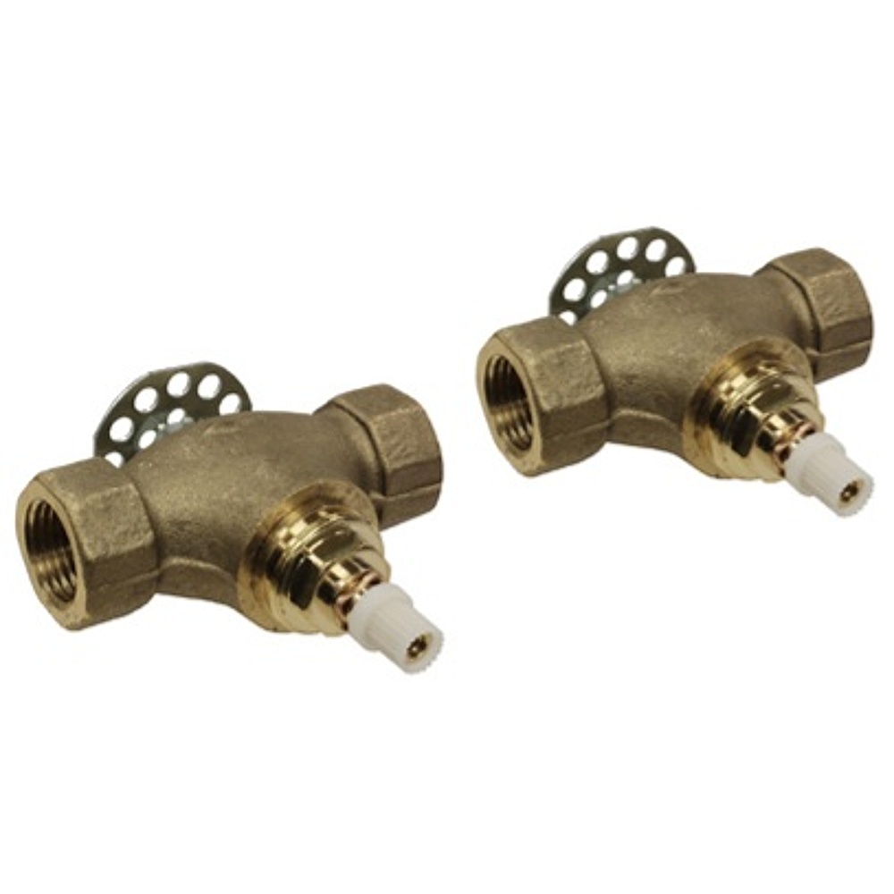 Perrin & Rowe U.3261R-2 1/2" Valve Roughs For Wall Mount Cross Set - Unfinished