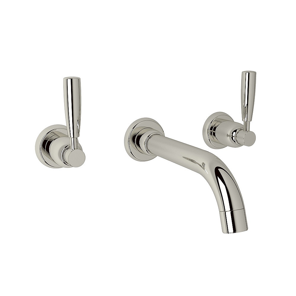 Perrin & Rowe U.3321LS-PN/TO-2 Holborn™ Wall Mount Lavatory Faucet Trim - Polished Nickel