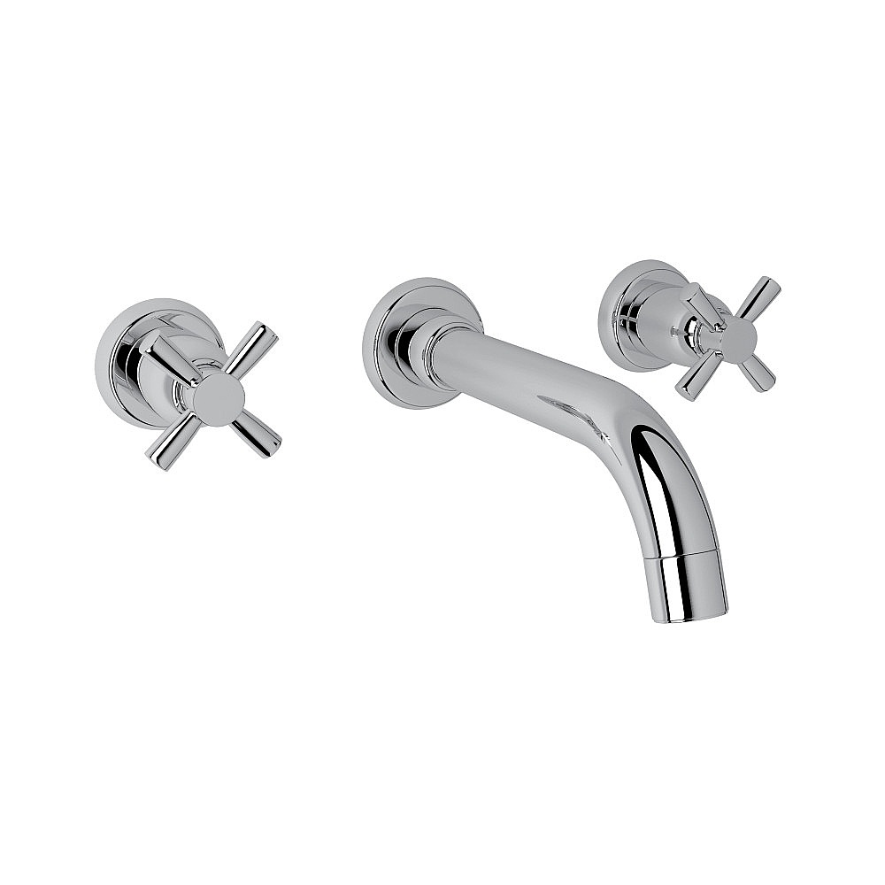 Perrin & Rowe U.3322X-APC/TO-2 Holborn™ Wall Mount Lavatory Faucet Trim - Polished Chrome