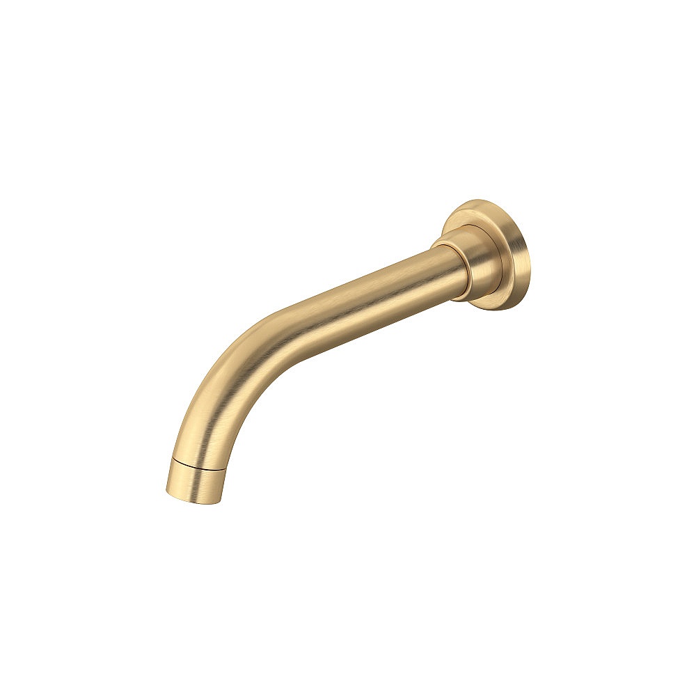 Perrin & Rowe U.3330SEG Transitional Wall Mount Tub Spout - Satin English Gold