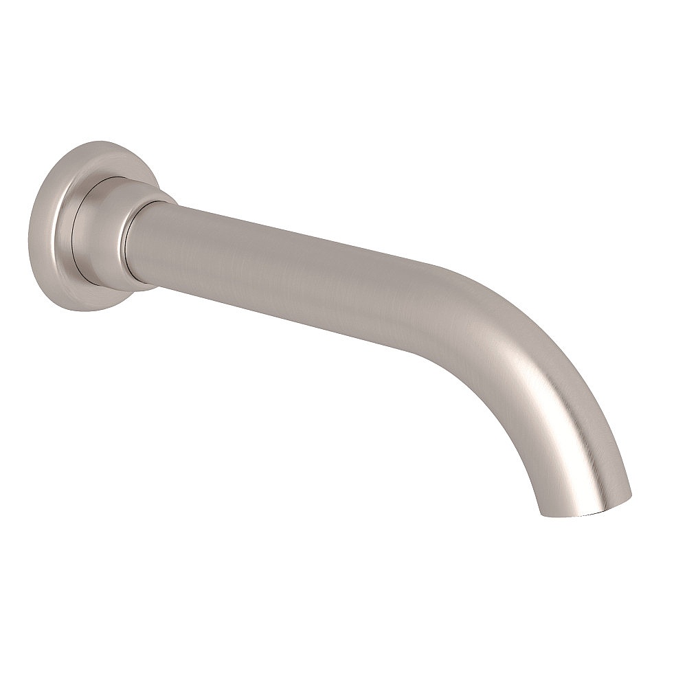 Perrin & Rowe U.3330STN Transitional Wall Mount Tub Spout - Satin Nickel