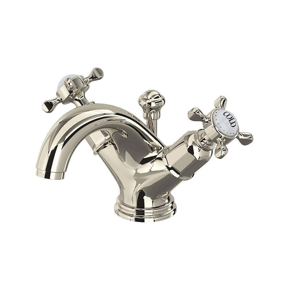 Perrin & Rowe U.3626X-PN-2 Edwardian™ Two Handle Lavatory Faucet - Polished Nickel